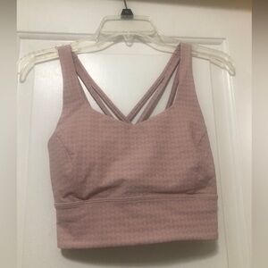 lululemon athletica Pink Double-Strap Sports Bra Size 6